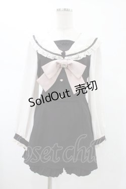 画像1: LIZ LISA / セーラーカラーセットアップ Free ブラック H-26-01-29-017-LO-OP-NS-ZH