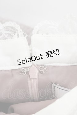 画像4: Ank Rouge / リボンタイツイードティアードワンピース M ピンク H-26-01-29-022-CA-OP-NS-ZH