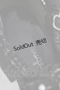 画像4: Ank Rouge / ツイード厚底シューズ S/22.0~22.5cm ブラック H-26-01-29-002-CA-SH-NS-ZH