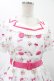画像4: axes femme kawaii / mikko illustration × axes femme KAWAII ダイナーカフェワンピース M ホワイト H-26-01-29-028-AX-OP-NS-ZH (4)