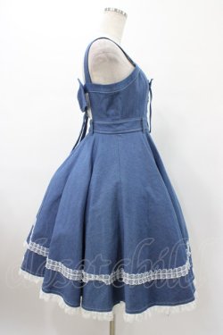 画像3: mellfy memory / Princess holiday denim ワンピース M BLUE H-26-01-29-029-0-OP-NS-ZH