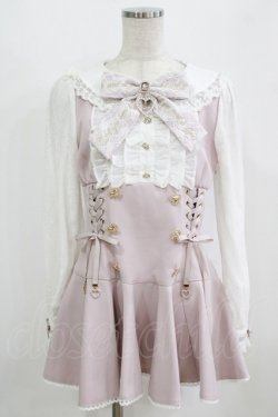 画像1: LIZ LISA / フリルリボンセットアップ Free ピンク H-26-01-30-027-LO-OP-NS-ZH