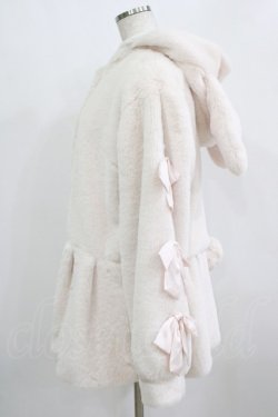 画像2: Honey Cinnamon / うさみみエコファーコート Free オフ H-26-01-30-030-LO-CO-NS-ZH