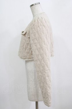 画像2: Me roir / キルティングジャケット M ベージュ H-26-01-30-031-GO-JA-NS-ZH