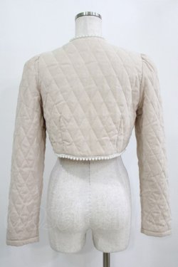 画像3: Me roir / キルティングジャケット M ベージュ H-26-01-30-031-GO-JA-NS-ZH