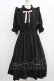 画像1: m petit by misako / NINA'SコラボAMハイショクメローワンピース 3L ブラック H-26-01-30-004-LO-OP-NS-ZH (1)
