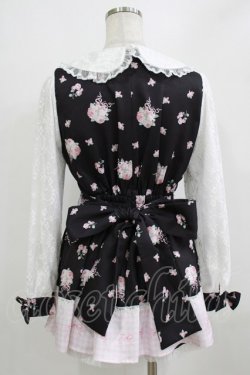 画像3: Ank Rouge / ドリーミーフラワープリントSet up M ブラック H-26-01-30-035-CA-OP-NS-ZH