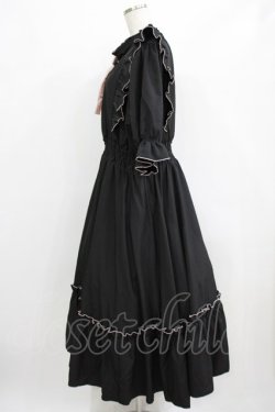 画像2: m petit by misako / NINA'SコラボAMハイショクメローワンピース 3L ブラック H-26-01-30-004-LO-OP-NS-ZH