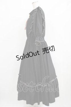 画像2: m petit by misako / NINA'SコラボAMハイショクメローワンピース 3L ブラック H-26-01-30-004-LO-OP-NS-ZH