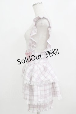 画像2: Ank Rouge / サス付きティアードスカパン M ピンク H-26-01-30-038-CA-SK-NS-ZH