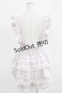 画像3: Ank Rouge / サス付きティアードスカパン M ピンク H-26-01-30-038-CA-SK-NS-ZH