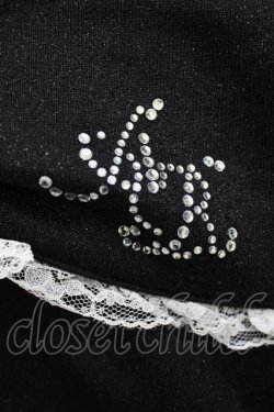 画像4: Ank Rouge / キラキララメパーカー M ブラック H-26-01-30-040-CA-TO-NS-ZH