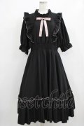 m petit by misako / NINA'SコラボAMハイショクメローワンピース 4L ブラック H-26-01-30-005-LO-OP-NS-ZH