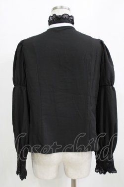 画像3: Eri Aino's Collection / シャーロットの水曜日ブラウス L ブラック H-26-01-30-045-PU-BL-NS-ZH