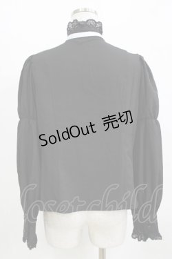 画像3: Eri Aino's Collection / シャーロットの水曜日ブラウス L ブラック H-26-01-30-045-PU-BL-NS-ZH