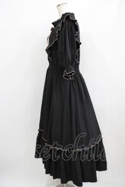 画像2: m petit by misako / NINA'SコラボAMハイショクメローワンピース 4L ブラック H-26-01-30-005-LO-OP-NS-ZH