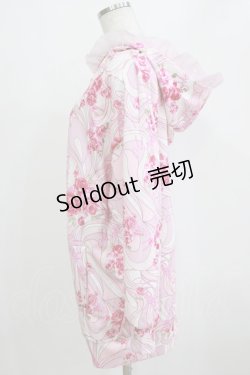 画像2: MA*RS / オリジナル柄プリントパーカー Free ピンク H-26-01-30-050-EL-TO-NS-ZH