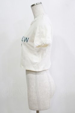 画像2: jouetie / メタルロゴレースフィットTシャツ Free オフ H-26-01-30-052-EL-TS-NS-ZH