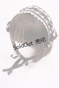 画像1: Innocent World / リバイバル クロスグログランヘッドドレス  ショコラ H-26-01-30-1012-IW-AC-NS-ZH