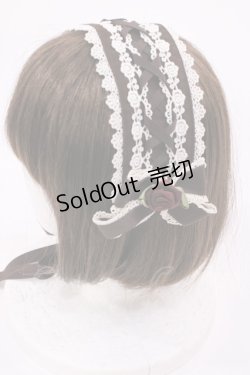 画像2: Innocent World / リバイバル クロスグログランヘッドドレス  ショコラ H-26-01-30-1012-IW-AC-NS-ZH