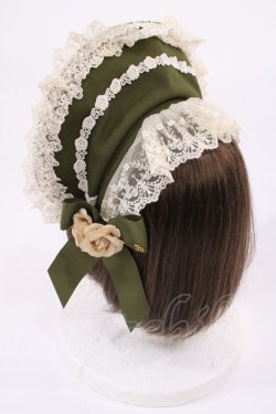 画像2: Innocent World / アニバーサリーボンネット  グリーン H-26-01-30-1014-IW-AC-NS-ZH