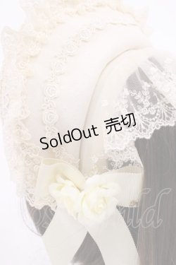 画像3: Innocent World / アニバーサリーボンネット  アイボリー H-26-01-30-1015-IW-AC-NS-ZH