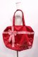 画像1: Maison de FLEUR / Maison de FLEUR×Misako Aoki/プレゼントリボンボストンバッグ  レッド H-26-01-30-1019-LO-BG-NS-ZH (1)