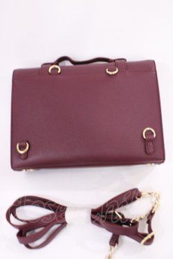 画像2: Maison de FLEUR / サッチェル2WAYリュック  ボルドー H-26-01-30-1022-LO-BG-NS-ZH