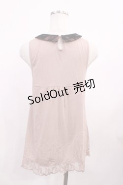 画像2: axes femme / パール使いトップス M ピンク H-26-01-30-1026-AX-TO-NS-ZH