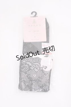 画像1: m petit by misako / ECAMHSNIレーシー  ブラック H-26-01-30-1005-LO-ZA-NS-ZH