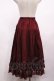 画像3: Innocent World / シャーロットペチスカート M ワイン H-26-01-30-1030-IW-SK-NS-ZH (3)