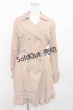 画像1: axes femme / スプリングコート M ピンク H-26-01-30-1031-AX-CO-NS-ZH