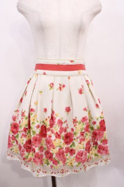 画像1: LODISPOTTO / 花柄スカート S オフ H-26-01-30-1036-LO-SK-NS-ZH