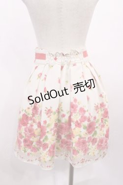 画像2: LODISPOTTO / 花柄スカート S オフ H-26-01-30-1036-LO-SK-NS-ZH