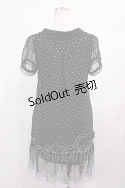 画像2: axes femme / ドットシフォンワンピース M 生成り H-26-01-30-1038-AX-OP-NS-ZH