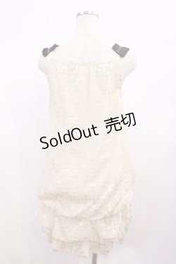 画像2: axes femme / ドットシフォンワンピース M 生成り H-26-01-30-1039-AX-OP-NS-ZH