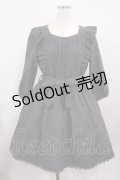 LODISPOTTO / ベルト付きワンピース M グレー H-26-01-30-1041-LO-SK-NS-ZH