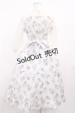 画像3: Innocent World / 乙女の薔薇園ワンピース M パープルグレー/生成り H-26-01-30-1042-IW-OP-NS-ZH