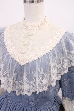 画像4: Innocent World / トワルドジュイ アニバーサリードレス M ブルー×生成/Blue×Beige H-26-01-30-1043-IW-OP-NS-ZH