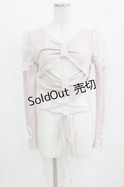 画像1: Ank Rouge / ダブルリボンぐるぐる M ピンク H-26-01-30-053-CA-TO-NS-ZH