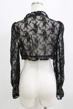 画像3: Ank Rouge / レースカーデ M ブラック H-26-01-30-054-CA-TO-NS-ZH