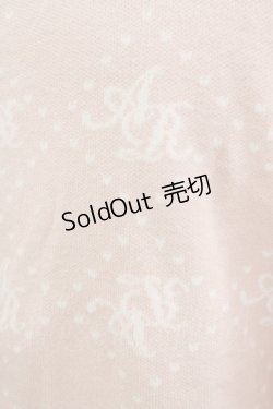 画像4: Ank Rouge / ストーンモノグラムニット M ピンク H-26-01-30-056-CA-TO-NS-ZH
