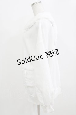 画像2: LilyMerry / イモちゃん/うさみみパーカー L オフ H-26-01-30-057-PU-TO-NS-ZH