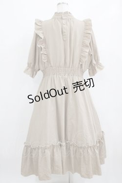 画像3: m petit by misako / NINA'SコラボAMハイショクメローワンピース 4L ベージュ H-26-01-30-006-LO-OP-NS-ZH