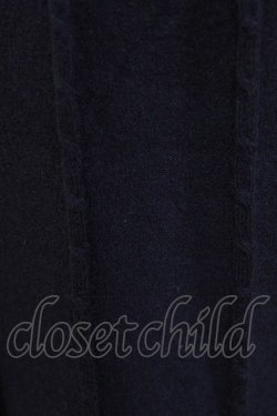 画像4: an another angelus / 細ケーブルニットベスト Free NAVY H-26-01-30-058-CA-TO-NS-ZH