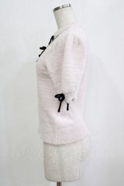 画像2: LilyMerry / もえにゃ/アームカバー付きニットプルオーバー M ピンク H-26-01-30-059-PU-TO-NS-ZH