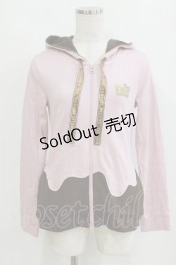 画像1: Angelic Pretty / Melty Ribbon Chocolateパーカー Free ピンク H-26-01-30-060-AP-TO-NS-ZH