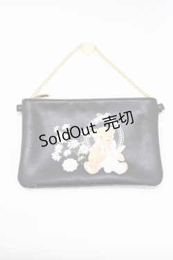 画像2: m petit by misako / ポーチ付きショルダーバッグ  ブラック H-26-01-30-066-LO-BG-NS-ZH