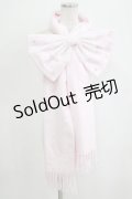 Alice Mashiro / 眞白ありす/リボンストール  ピンク H-26-01-30-068-PU-ZA-NS-ZH
