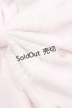 画像2: Alice Mashiro / 眞白ありす/リボンストール  ピンク H-26-01-30-068-PU-ZA-NS-ZH